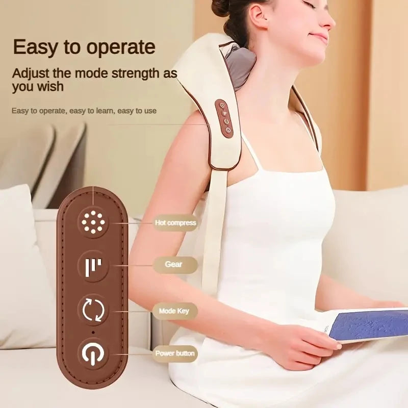 Electric Neck and Back Shoulder Massager