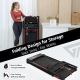 2 in 1 Folding Portable Treadmill