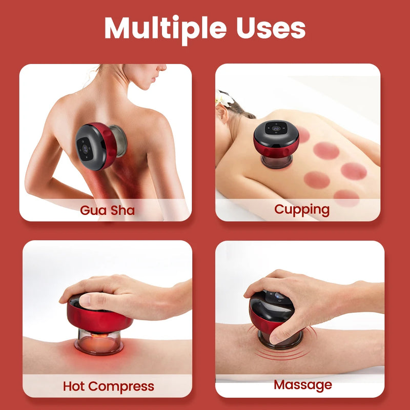 Recharge Electric Vacuum Cupping Therapy Device